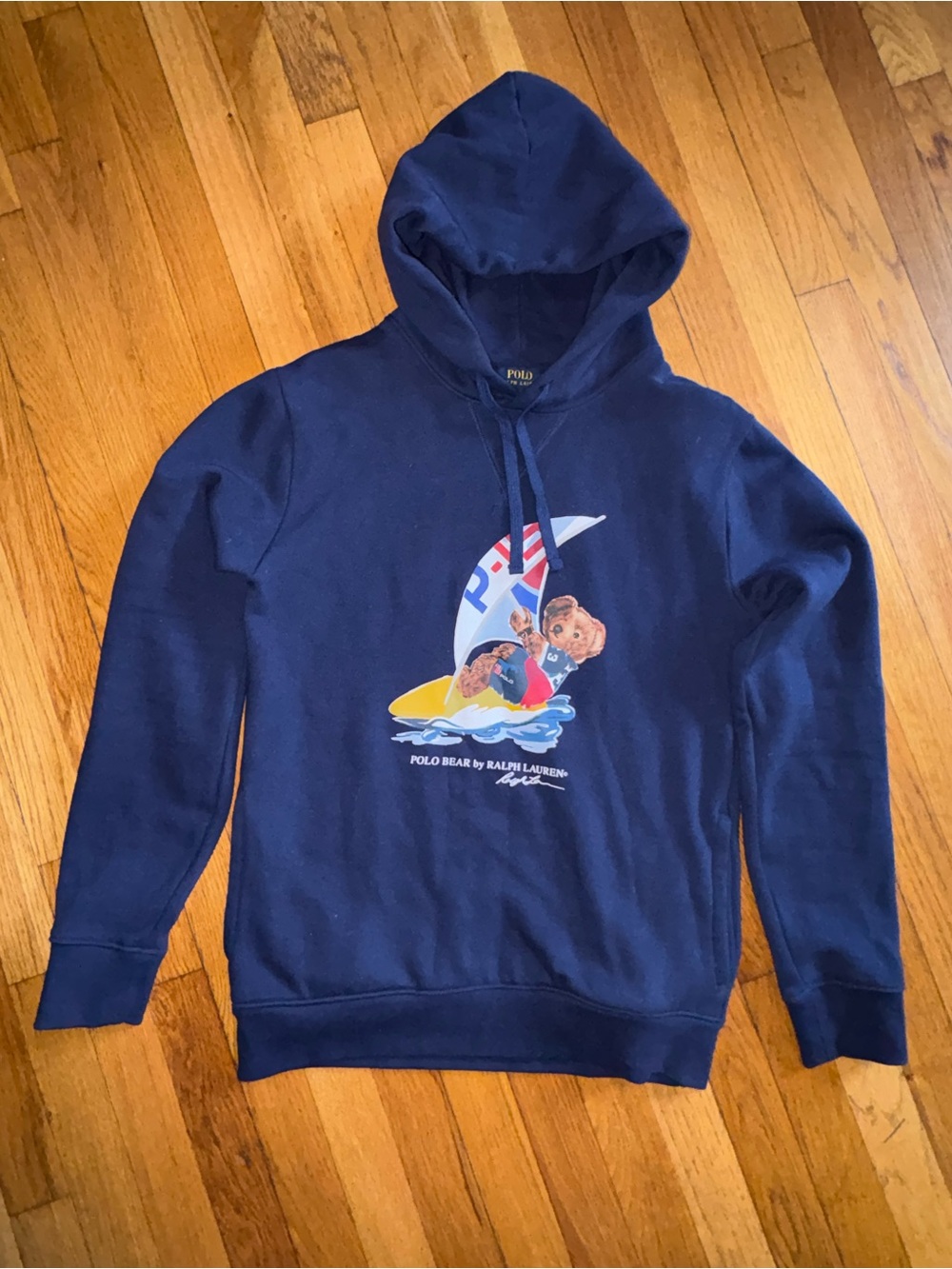 Vintage Polo Ralph Lauren Bear Hoodie